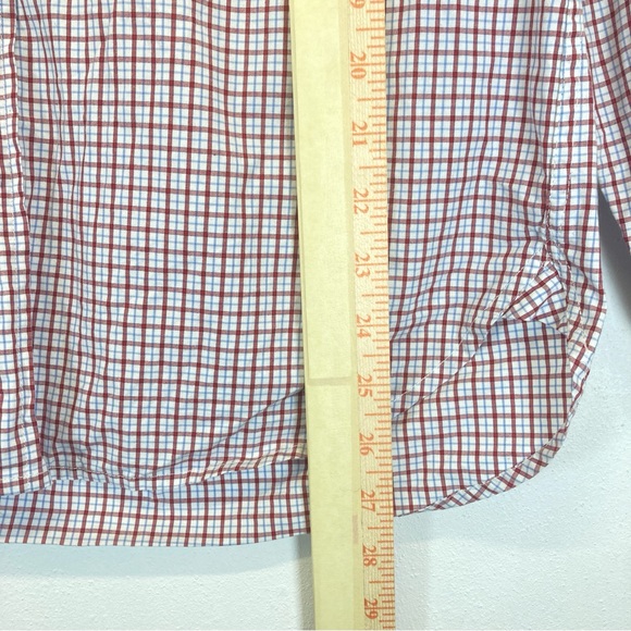 rag & bone Tailored Workwear Button Down Shirt Men's Small Cotton Red White - Picture 5 of 13